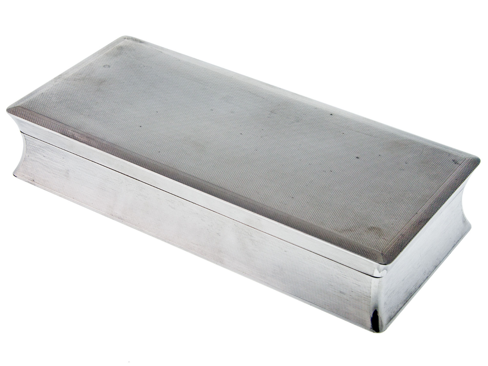 Silver Alfred Dunhill Cigar Case (1 of 1) Silver Alfred Dunhill Cigar Case (1 of 1)