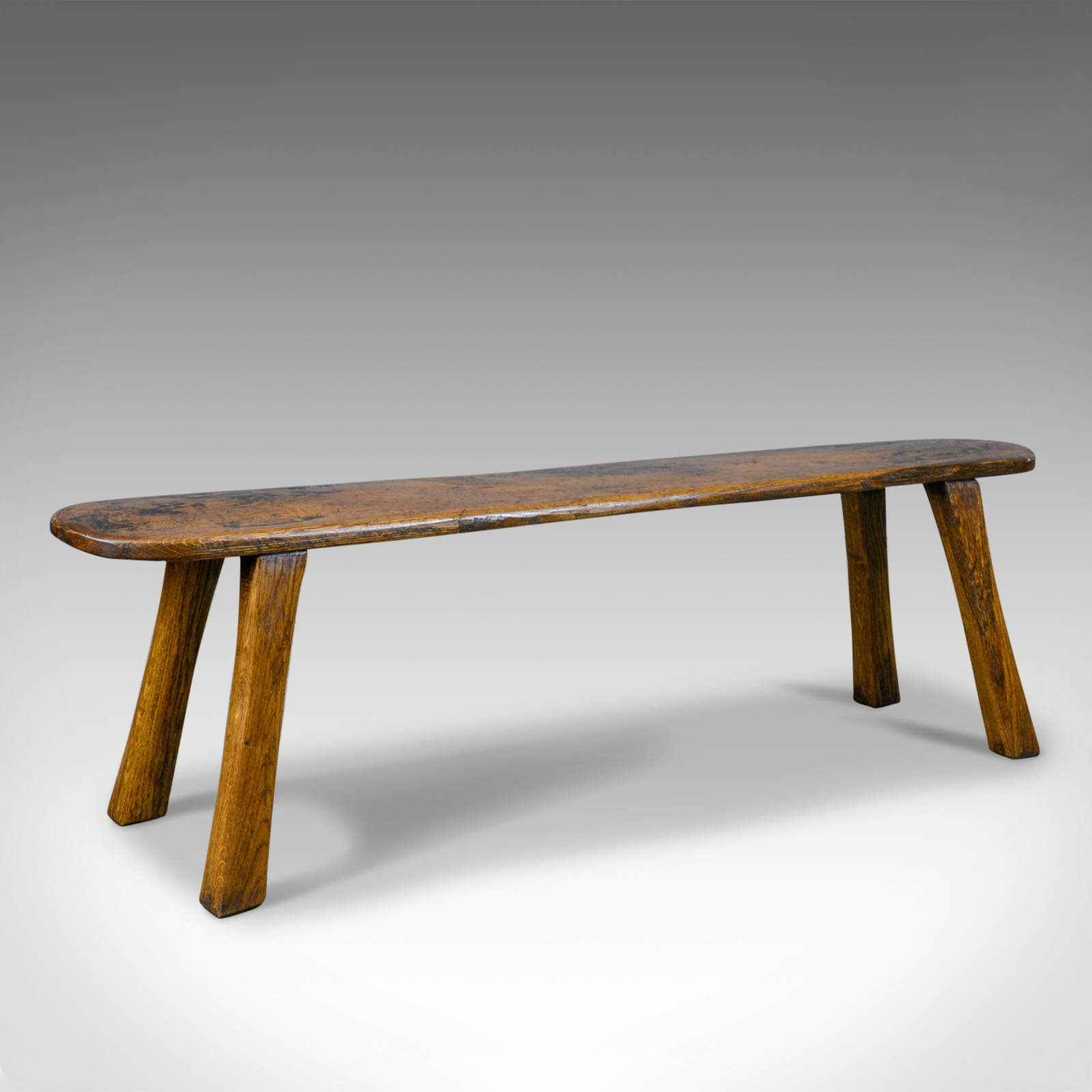 Antique Tavern Bench, Georgian, English, Oak, Three Seater c.1750 (1 of 1) Antique Tavern Bench, Georgian, English, Oak, Three Seater c.1750 (1 of 1)