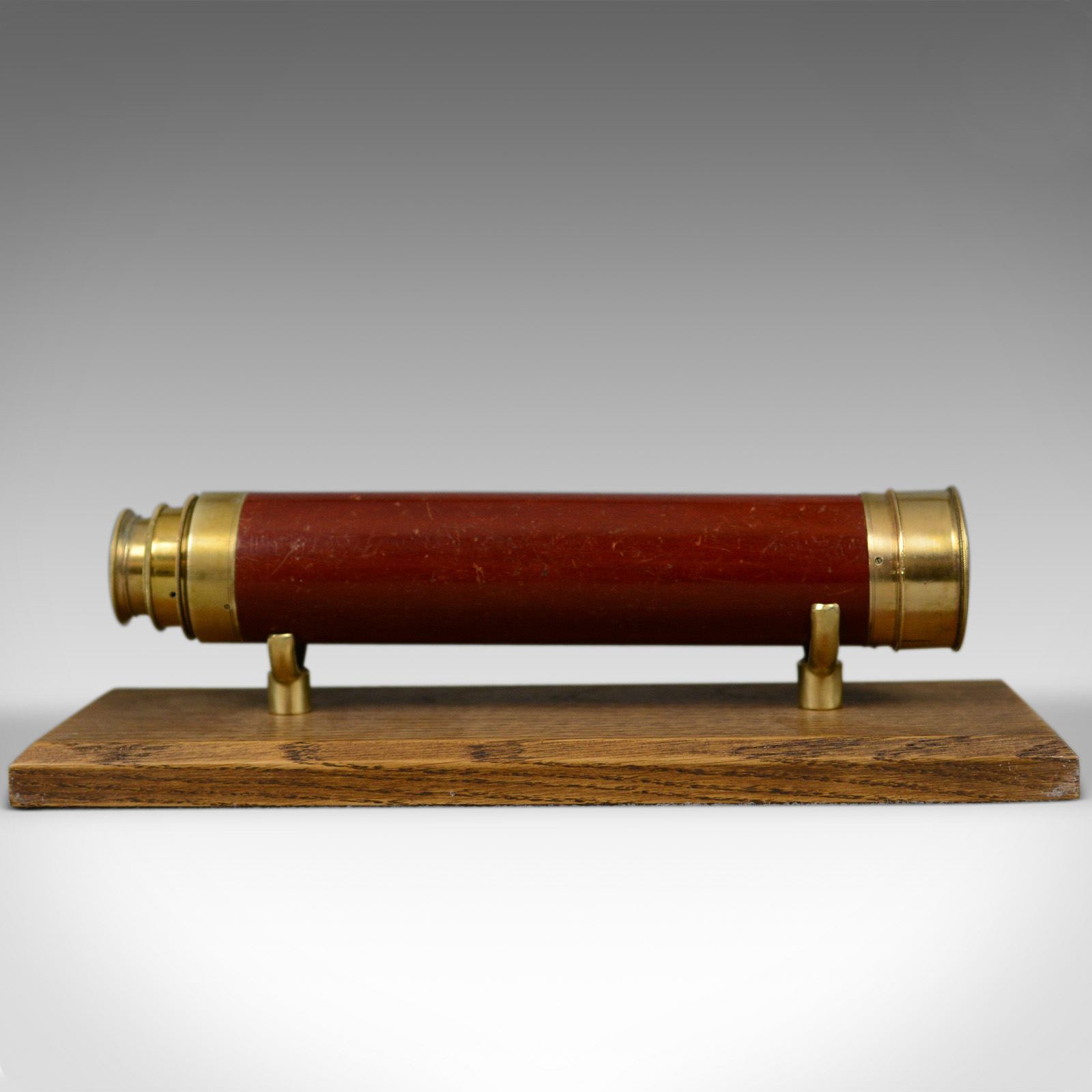 Antique Telescope, Three Draw, Refractor, Georgian, C. West, London c.1820 (1 of 1) Antique Telescope, Three Draw, Refractor, Georgian, C. West, London c.1820 (1 of 1)