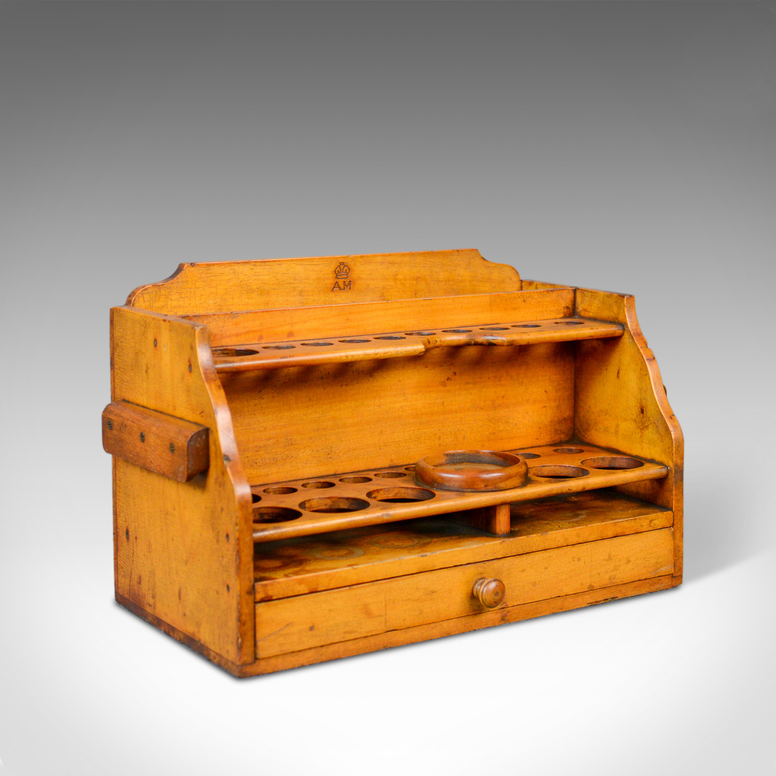 Apothecary Bottle Stand, English, Air Ministry Stamped c.1920 (1 of 9) Apothecary Bottle Stand, English, Air Ministry Stamped c.1920 (1 of 9)