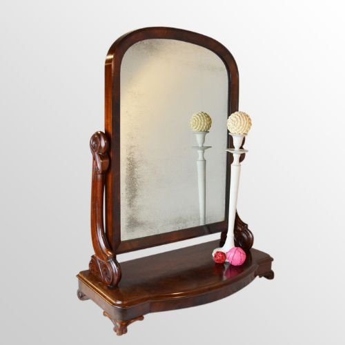 Antique Dressing Vanity Swing Cosmetic Toilet Mirror English Victorian c.1870 (1 of 1) Antique Dressing Vanity Swing Cosmetic Toilet Mirror English Victorian c.1870 (1 of 1)