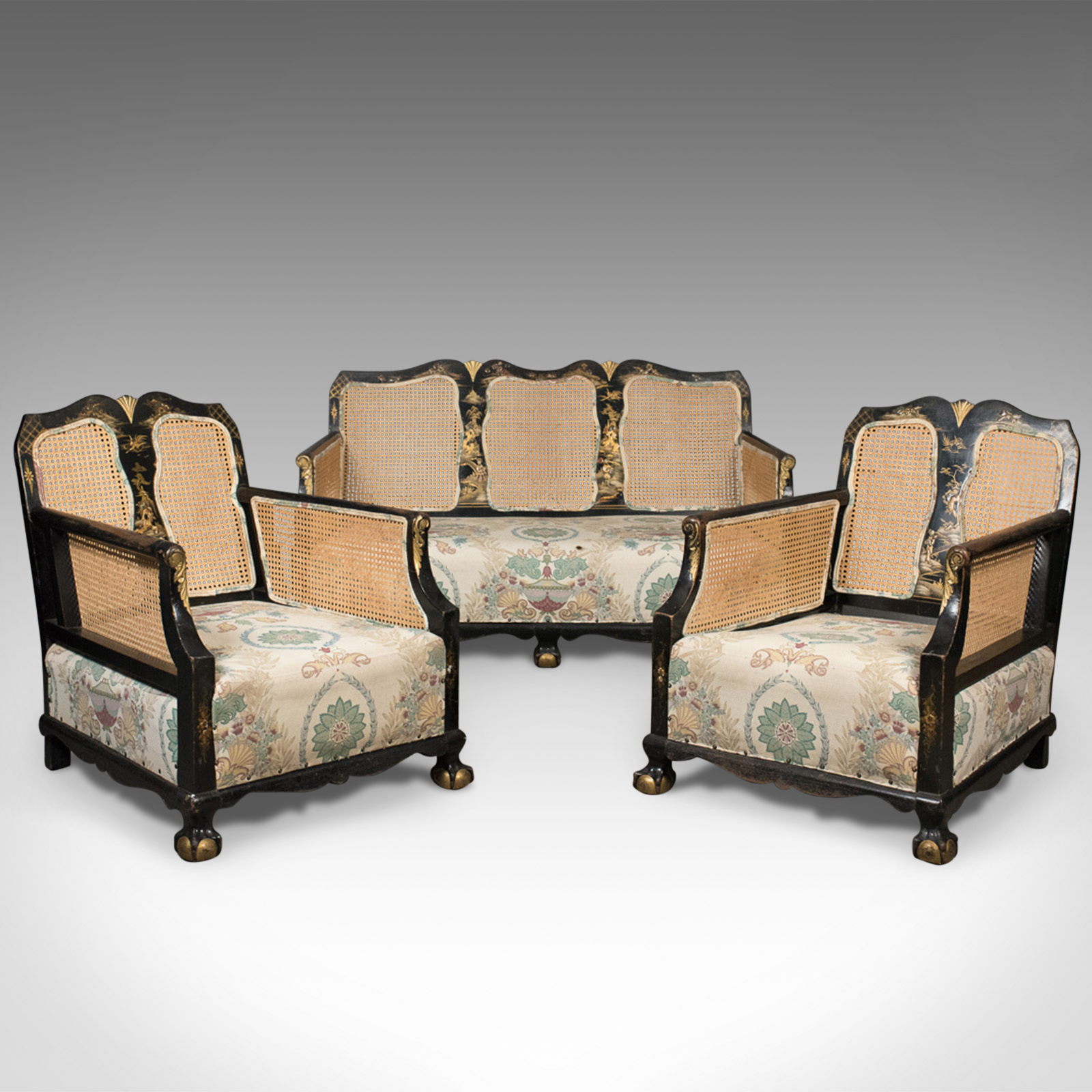 Aesthetic Movement Antique Conservatory Suite, Chinoiserie Bergere c.1890 (1 of 1) Aesthetic Movement Antique Conservatory Suite, Chinoiserie Bergere c.1890 (1 of 1)