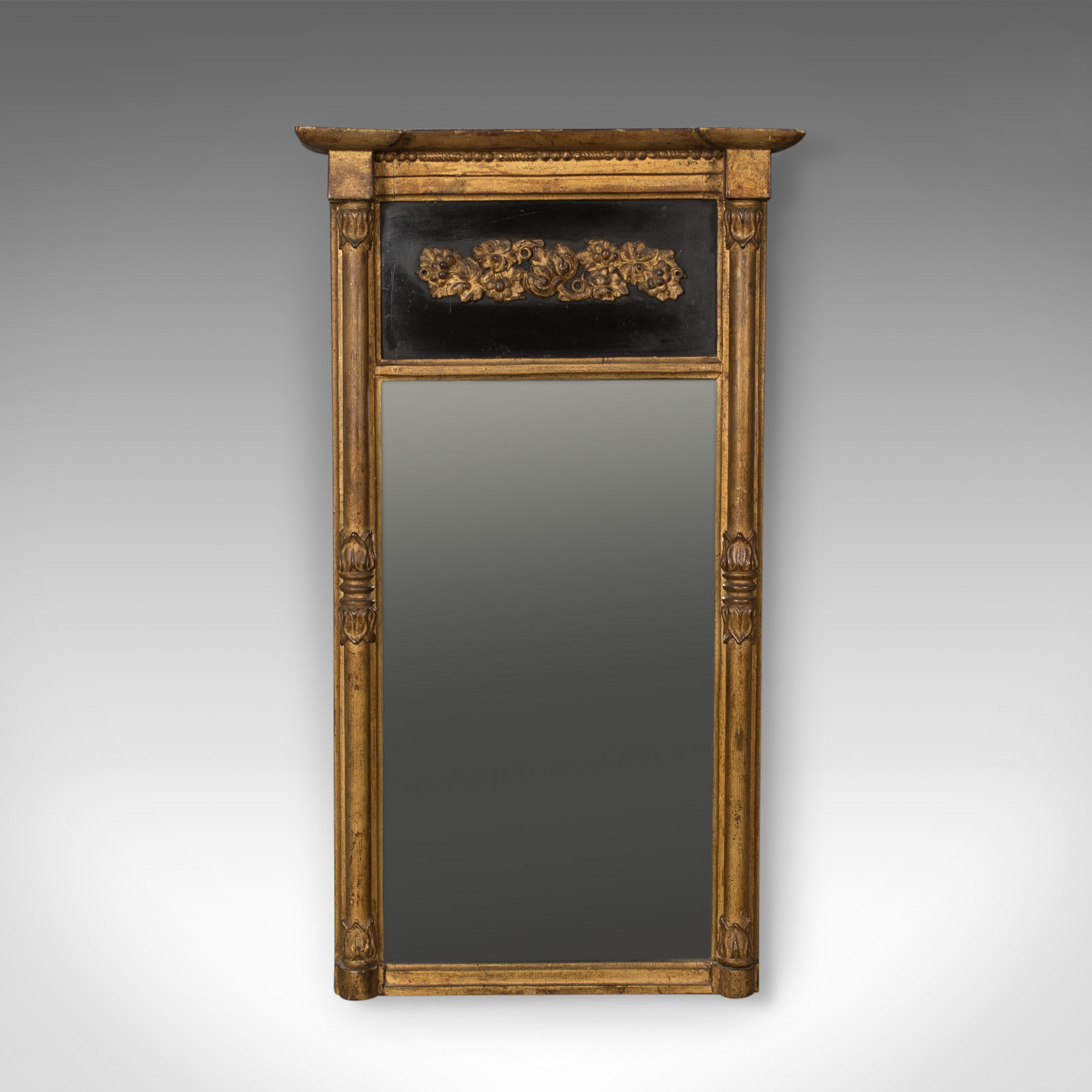 Regency Antique Pier Mirror in Giltwood & Gesso c.1820 (1 of 1) Regency Antique Pier Mirror in Giltwood & Gesso c.1820 (1 of 1)