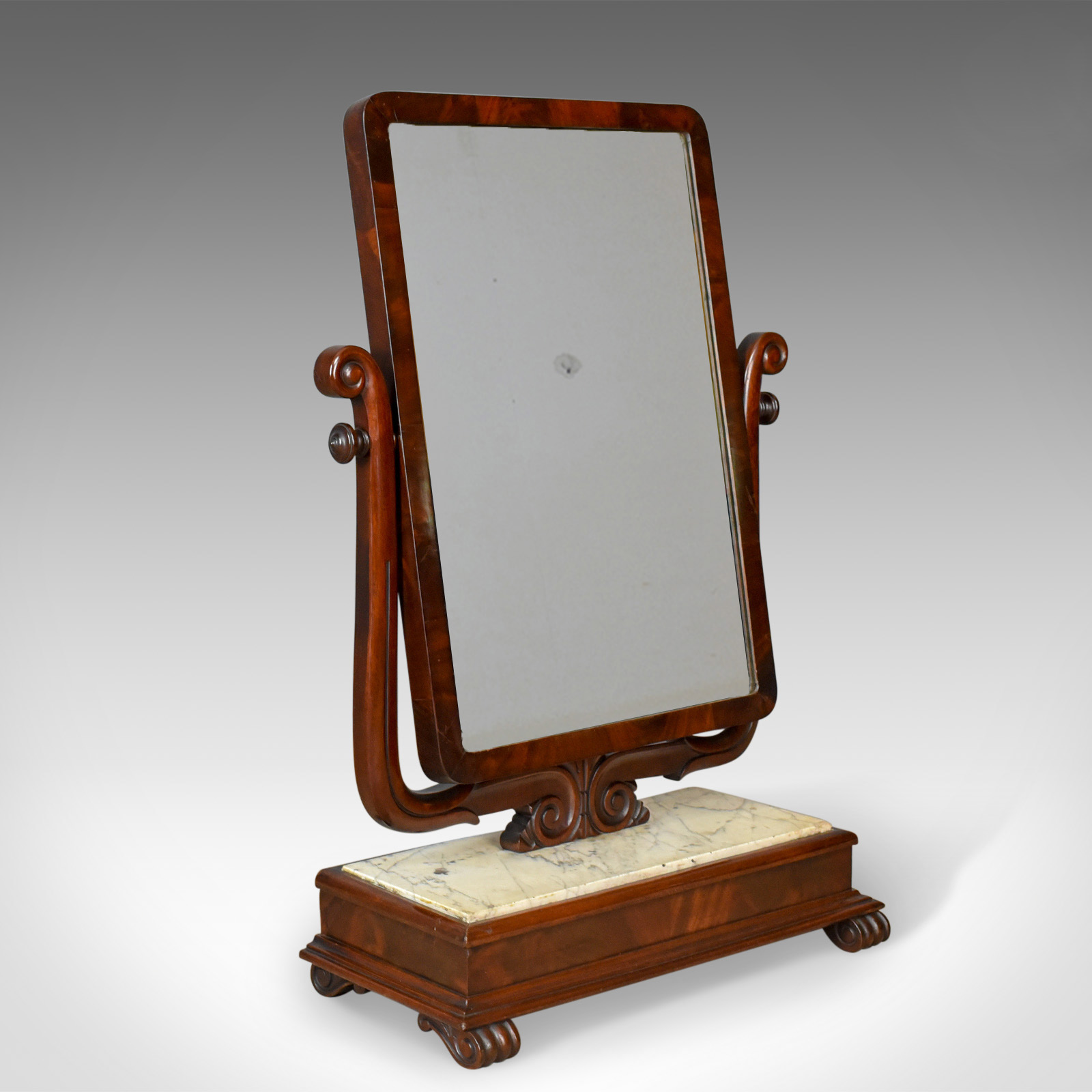 Large Antique Vanity Mirror, Toilet, Swing, English, Victorian Marble c.1850 (1 of 9) Large Antique Vanity Mirror, Toilet, Swing, English, Victorian Marble c.1850 (1 of 9)