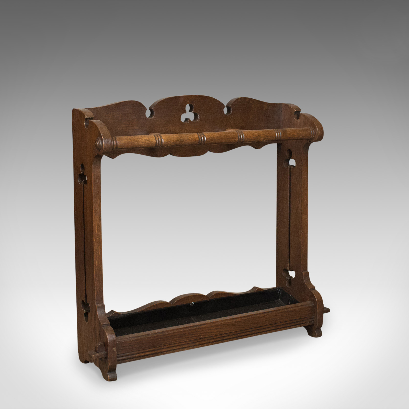 Antique Umbrella Stand, Arts & Crafts Stick Stand, English, Oak c.1890 (1 of 1) Antique Umbrella Stand, Arts & Crafts Stick Stand, English, Oak c.1890 (1 of 1)