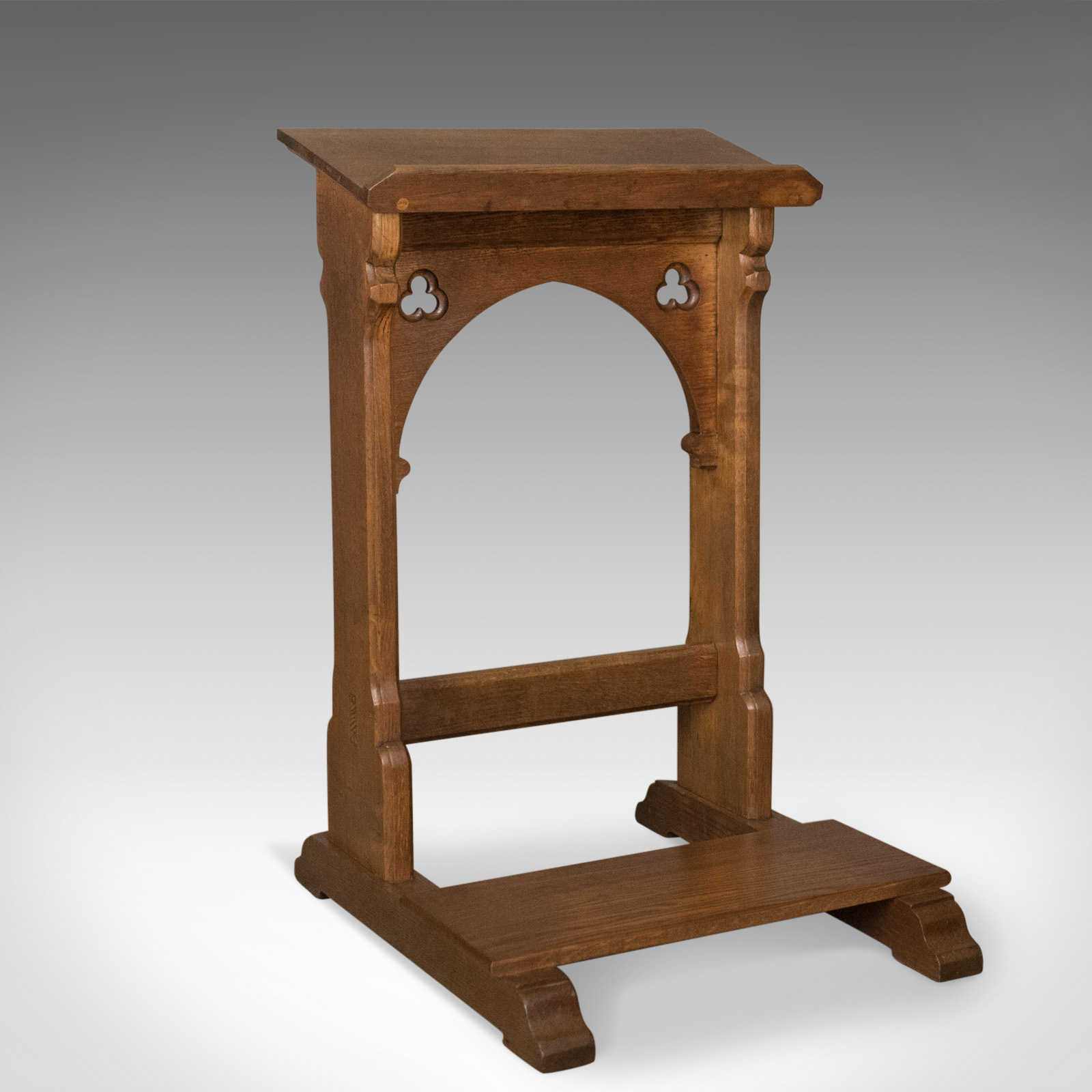 Antique Lectern, Oak, Prayer, Book, Music Stand, Scottish, Gothic circa 1880 18.5143 / LA94717