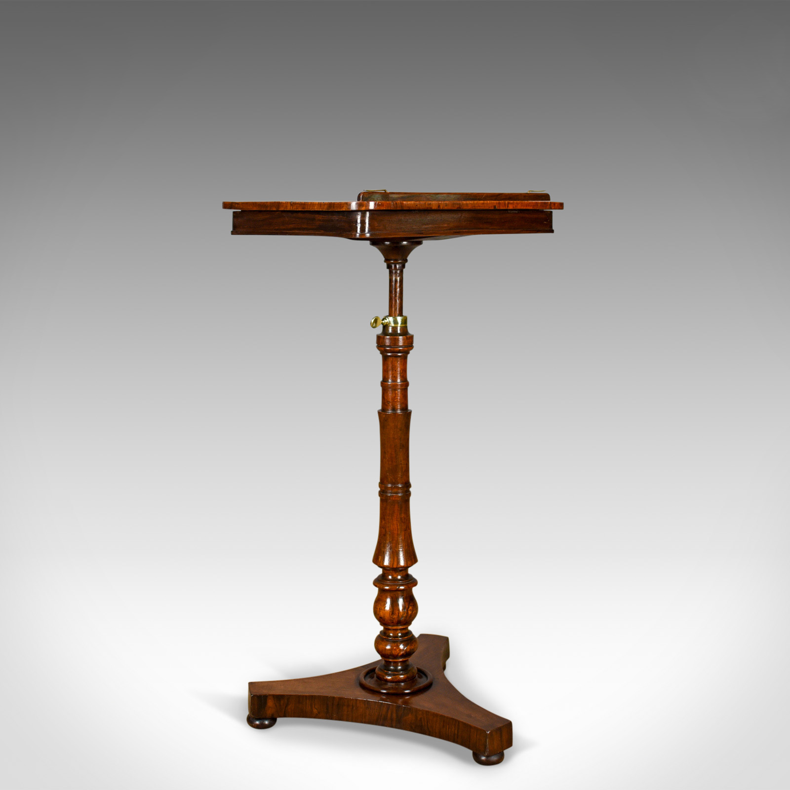 Antique Music Stand, English, Regency, Adjustable, Rosewood, Lectern c.1820 (1 of 1) Antique Music Stand, English, Regency, Adjustable, Rosewood, Lectern c.1820 (1 of 1)