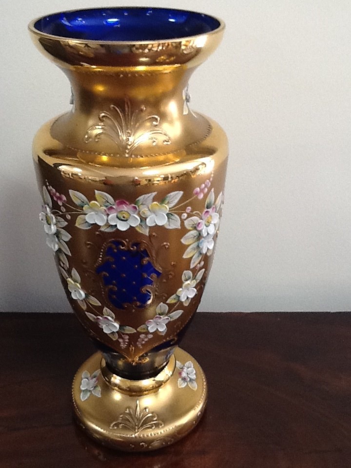 Vintage 'Czech' Bohemian Style Vase 1/7939 / LA119770