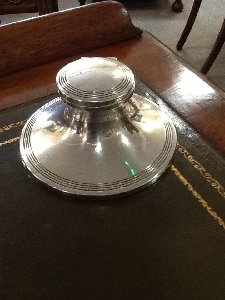 Capstan Silver Inkwell 1913 (1 of 3) Capstan Silver Inkwell 1913 (1 of 3)