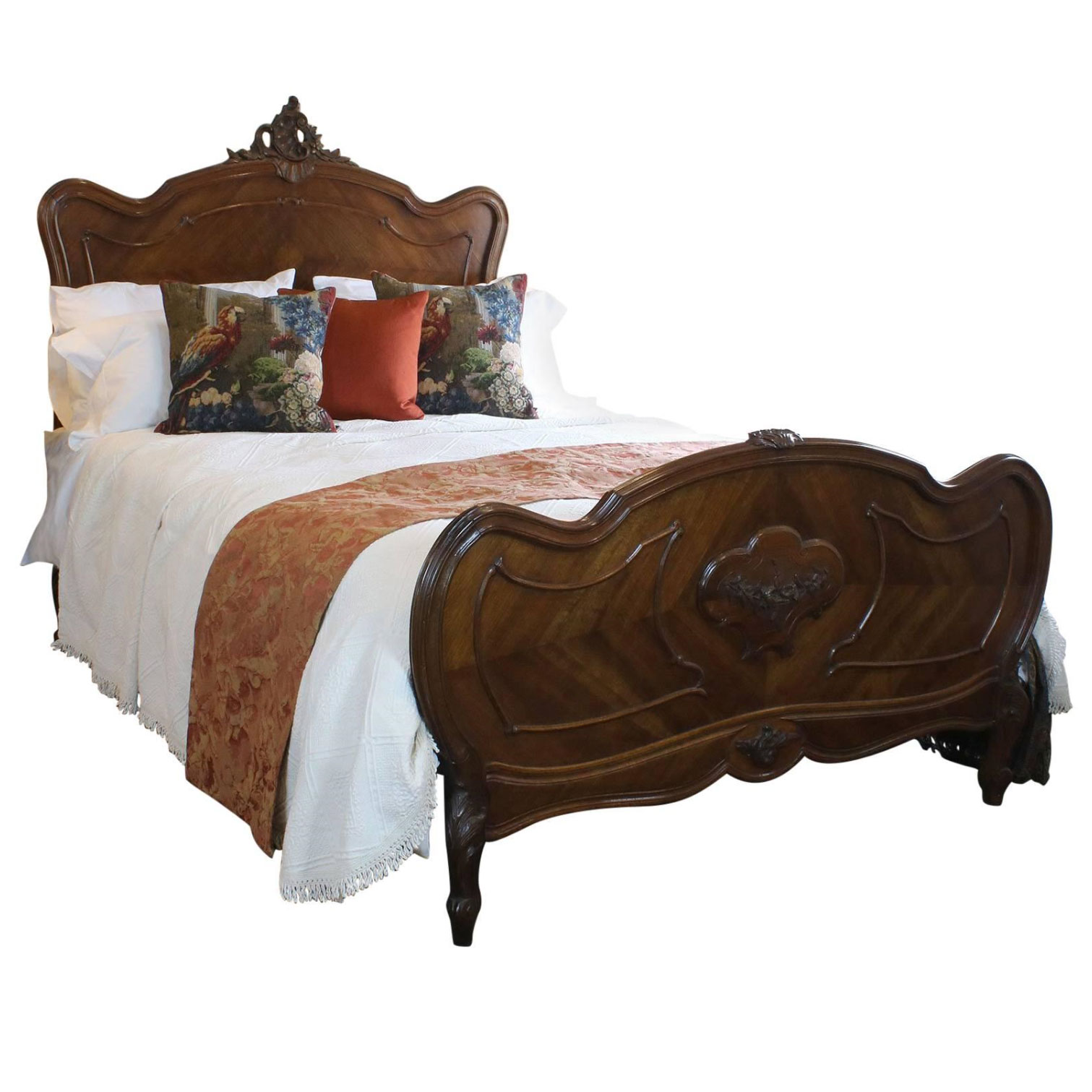 Louis XV Style Bed C.1895 (1 of 1) Louis XV Style Bed C.1895 (1 of 1)