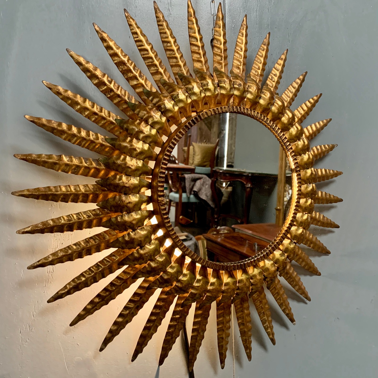 Back Lit Spanish Sunburst Mirror (1 of 1) Back Lit Spanish Sunburst Mirror (1 of 1)