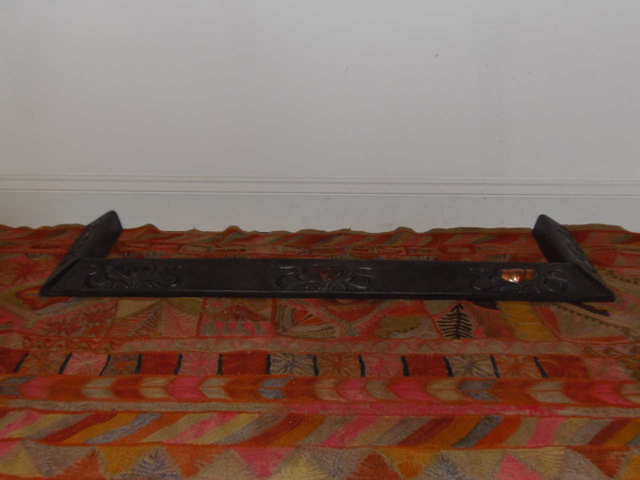 Arts & Crafts Iron Fender (1 of 11)