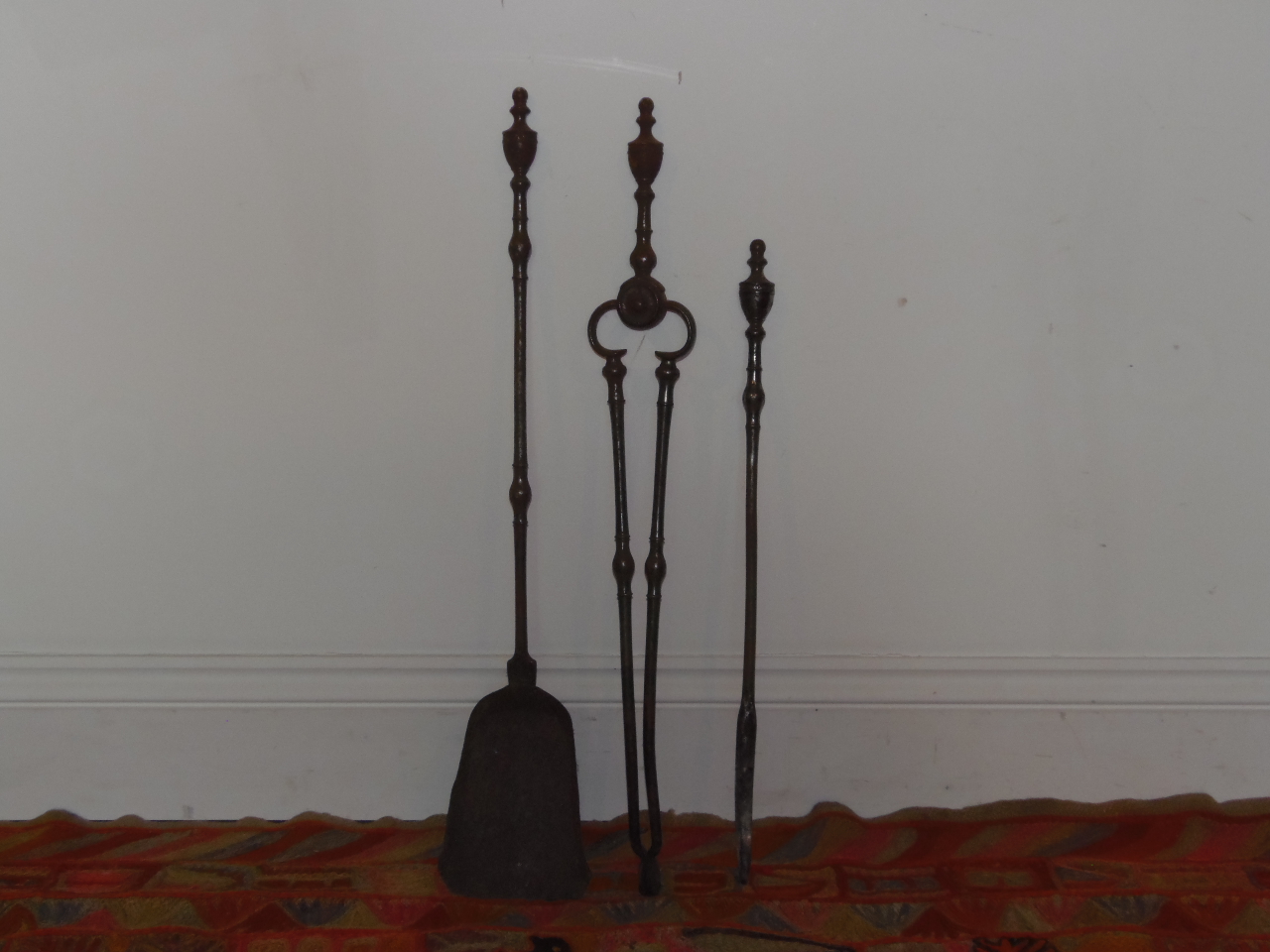 Georgian Steel Fire Irons (1 of 8)