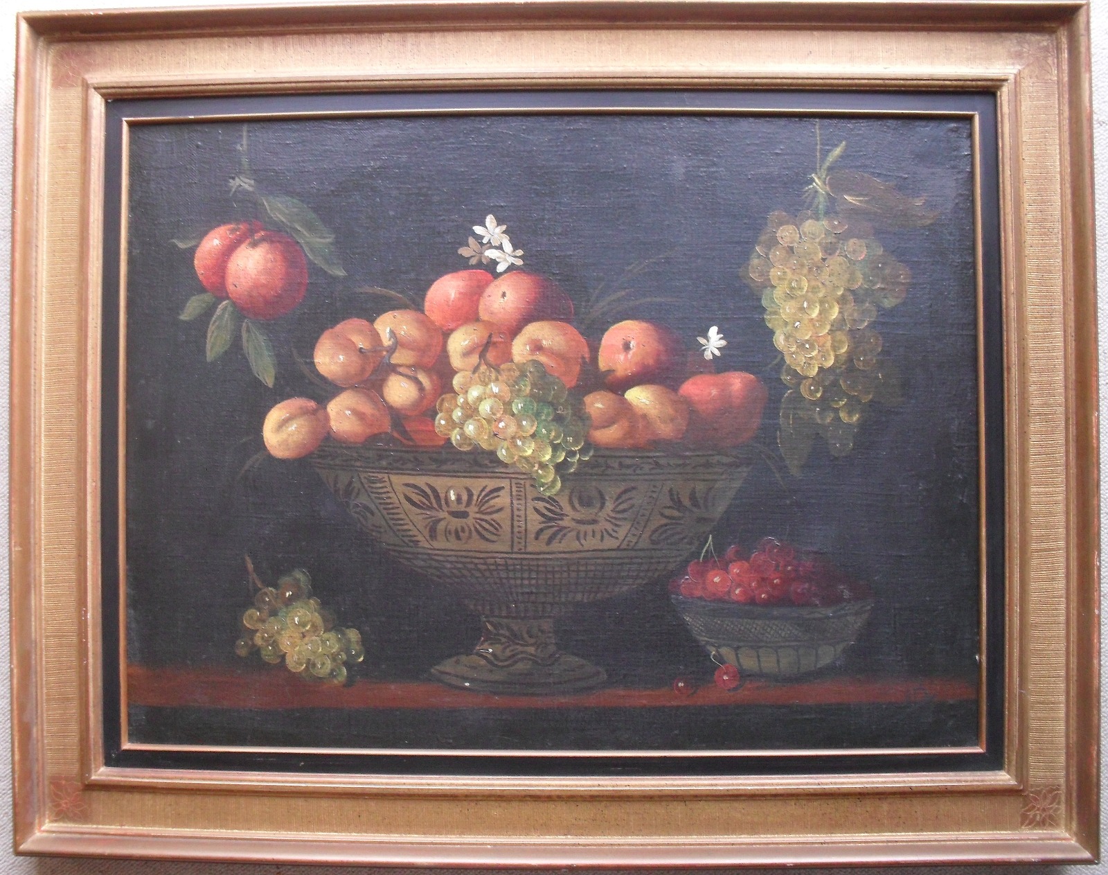 Dutch Still Life Initialled JB Oil Painting c.1780 (1 of 1)