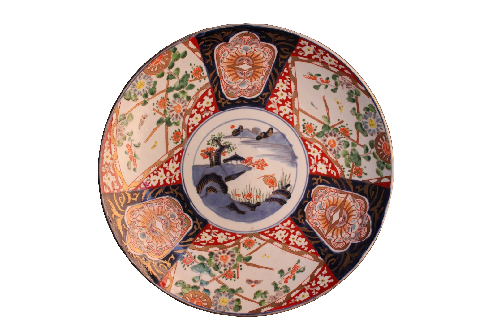 Large Antique Imari Charger 19th Century (1 of 3)