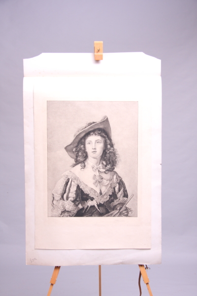 Untitled Engraving Signed P. J. Arendsen, Published, 1901 (1 of 1)