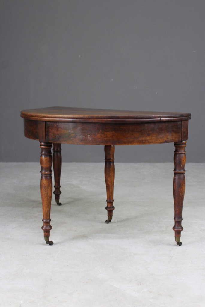 Antique French Fold Over Table (1 of 1) Antique French Fold Over Table (1 of 1)