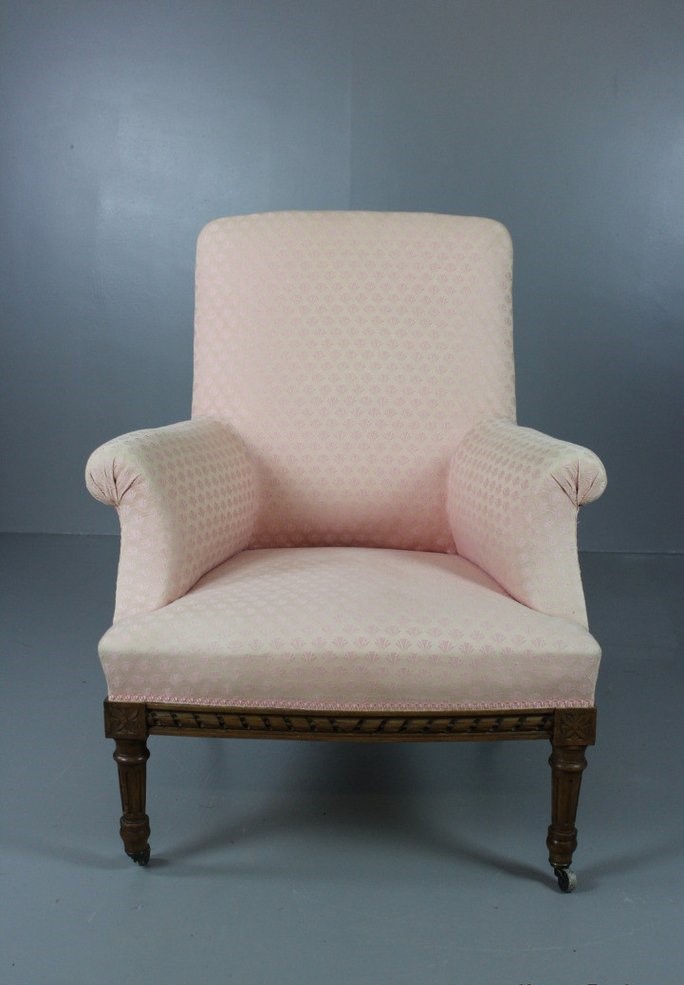 French Upholstered Armchair (1 of 1) French Upholstered Armchair (1 of 1)