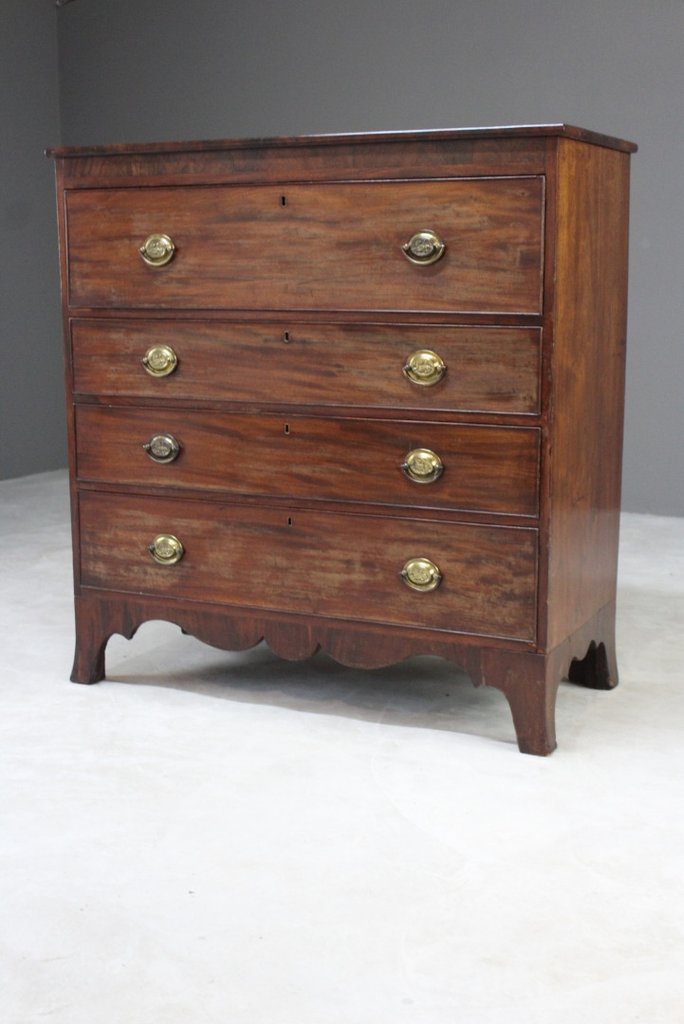 Antique Mahogany Chest of Drawers (1 of 1) Antique Mahogany Chest of Drawers (1 of 1)