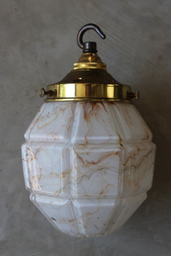 Art Deco Mottled Pendant Light (1 of 8) Art Deco Mottled Pendant Light (1 of 8)