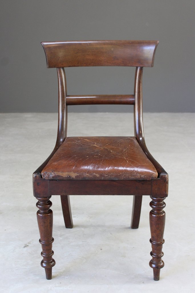 Single Mahogany William IV Dining Chair (1 of 12) Single Mahogany William IV Dining Chair (1 of 12)