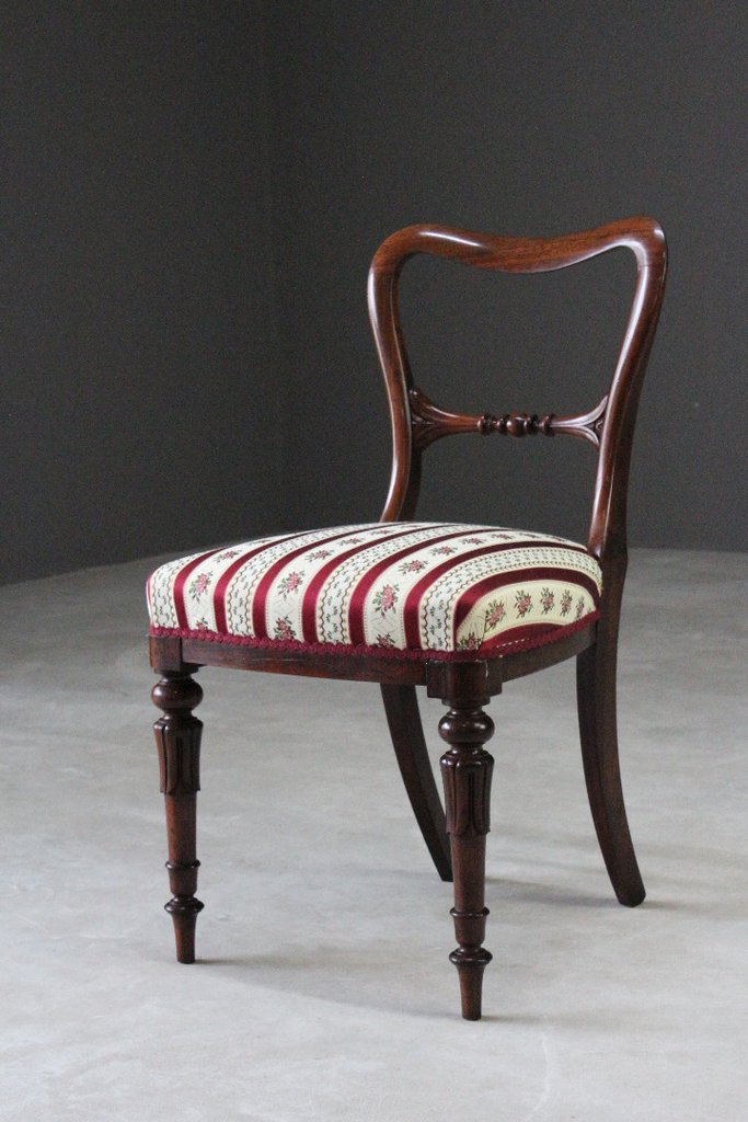 Single Victorian Rosewood Dining Chair (1 of 1) Single Victorian Rosewood Dining Chair (1 of 1)