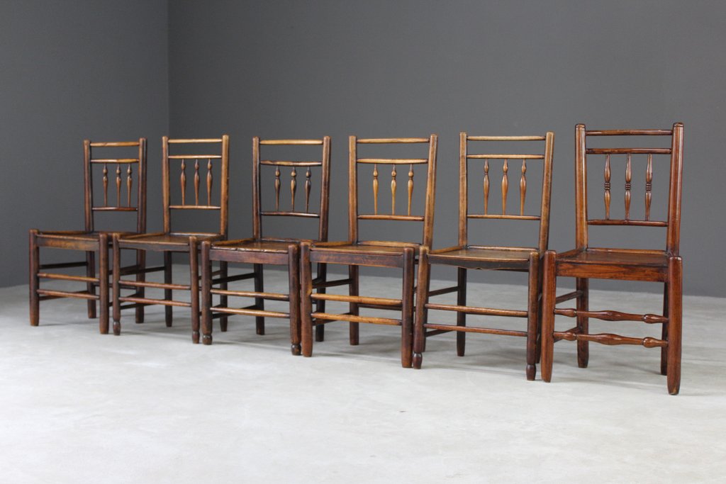 6 Elm Country Vernacular Kitchen Chairs (1 of 1) 6 Elm Country Vernacular Kitchen Chairs (1 of 1)