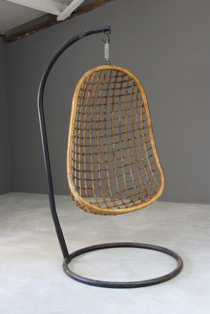 Retro Bamboo Hanging Chair (1 of 1) Retro Bamboo Hanging Chair (1 of 1)