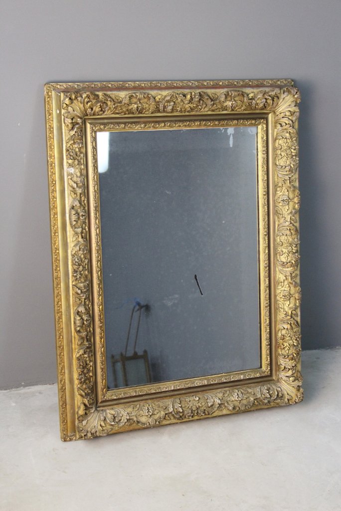 Antique French Ornate Gilt Frame Mirror (1 of 12) Antique French Ornate Gilt Frame Mirror (1 of 12)