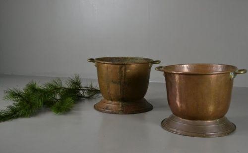 Pair of Antique Copper Coal & Log Bins (1 of 11) Pair of Antique Copper Coal & Log Bins (1 of 11)