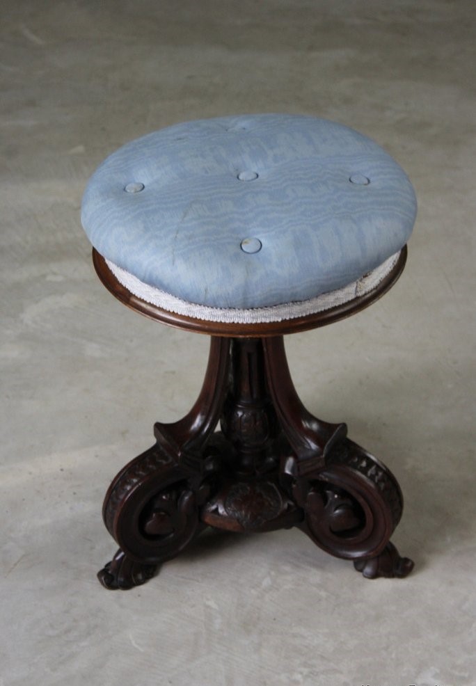 Antique Victorian Music Stool (1 of 1) Antique Victorian Music Stool (1 of 1)