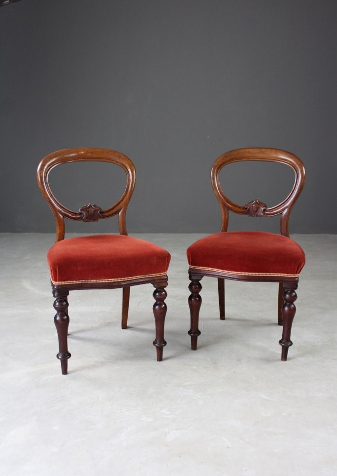 Pair of Antique Dining Chairs c.1860 (1 of 1) Pair of Antique Dining Chairs c.1860 (1 of 1)