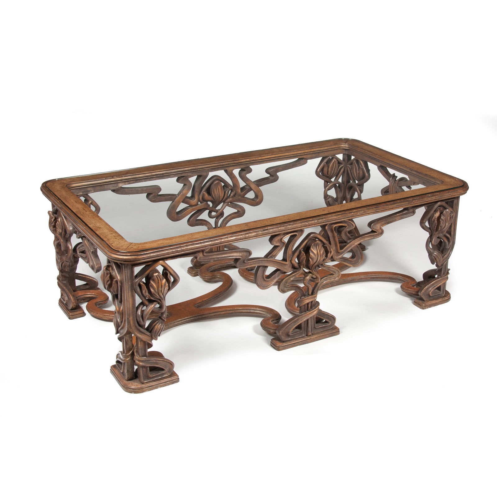 Superb Italian Gilt Bronze Coffee Table (1 of 1) Superb Italian Gilt Bronze Coffee Table (1 of 1)