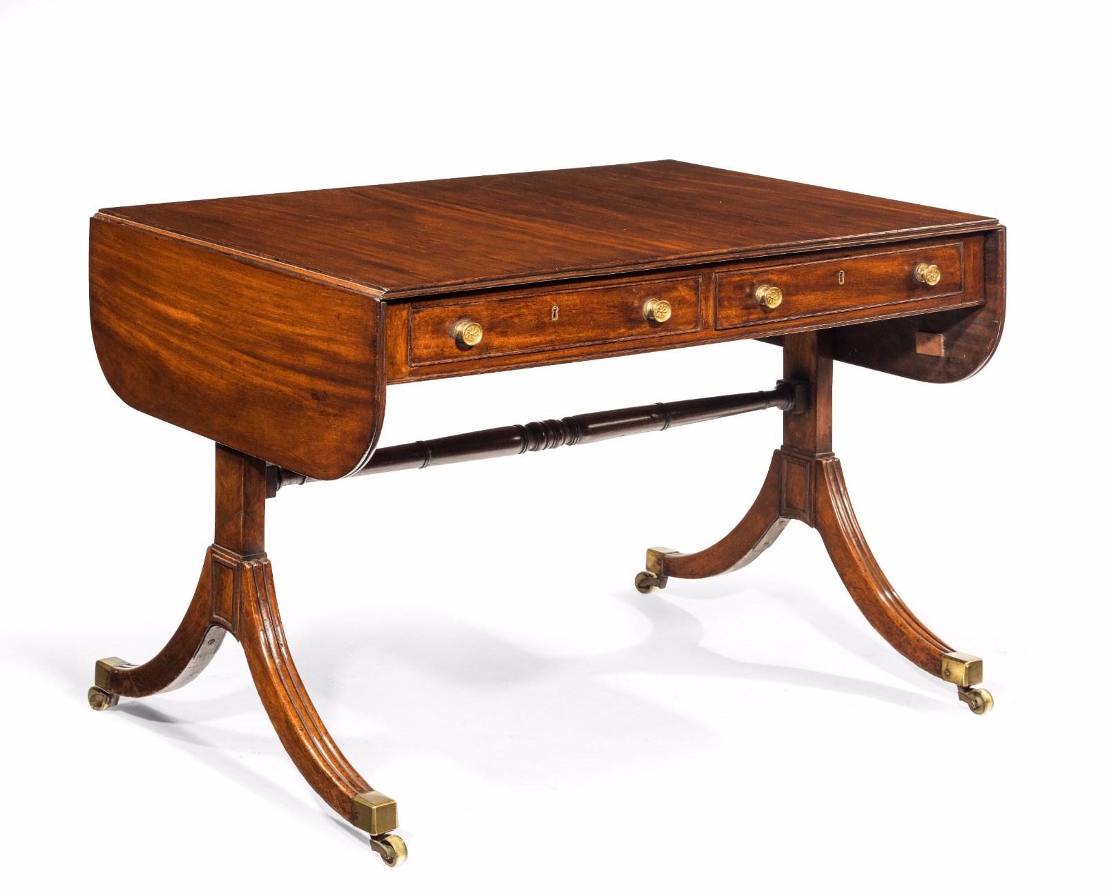 Elegant Regency Mahogany Sofa Table c.1820 (1 of 1) Elegant Regency Mahogany Sofa Table c.1820 (1 of 1)