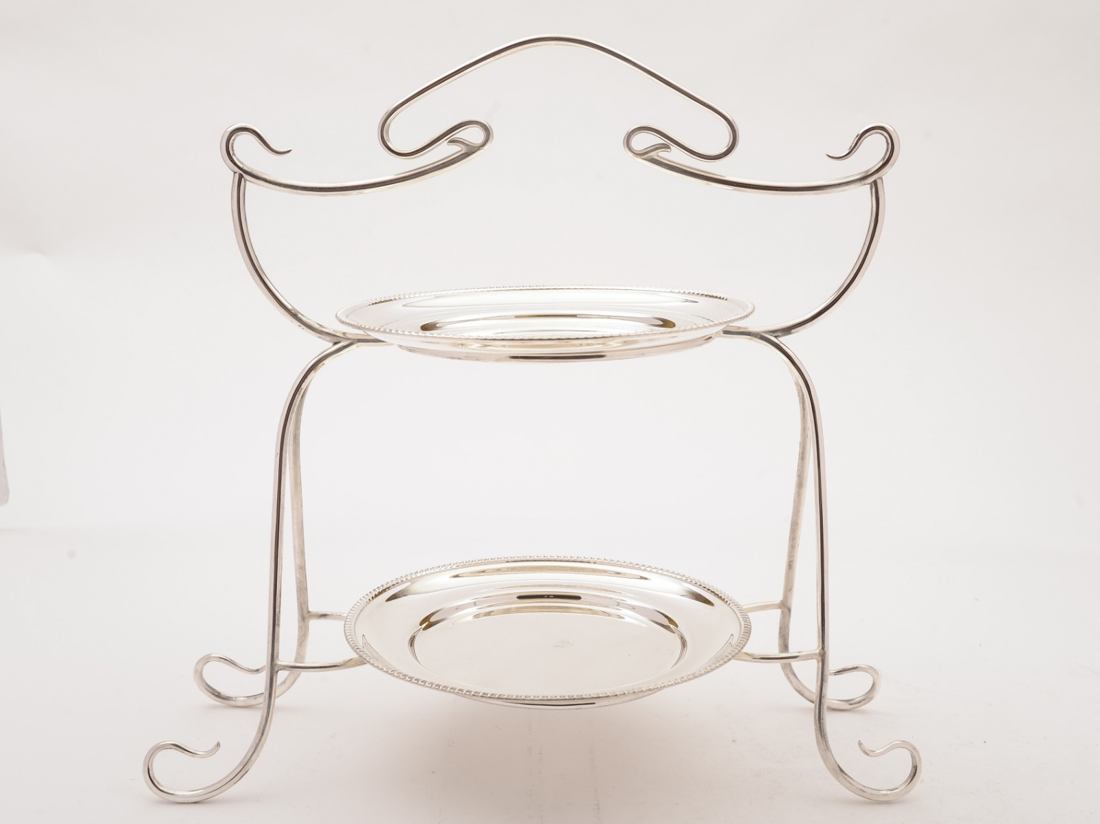 Art Nouveau Silver Plated Cake Stand c.1900 (1 of 1) Art Nouveau Silver Plated Cake Stand c.1900 (1 of 1)