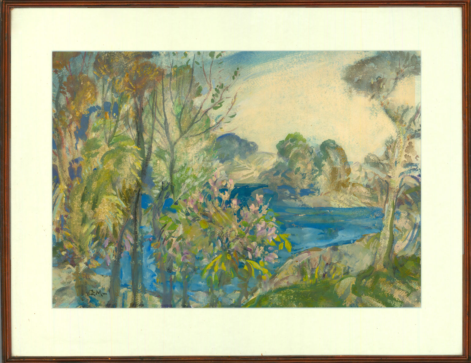 Gerald Edward Moira - English Watercolour, The Blue Pool, Wareham (1 of 7) Gerald Edward Moira - English Watercolour, The Blue Pool, Wareham (1 of 7)