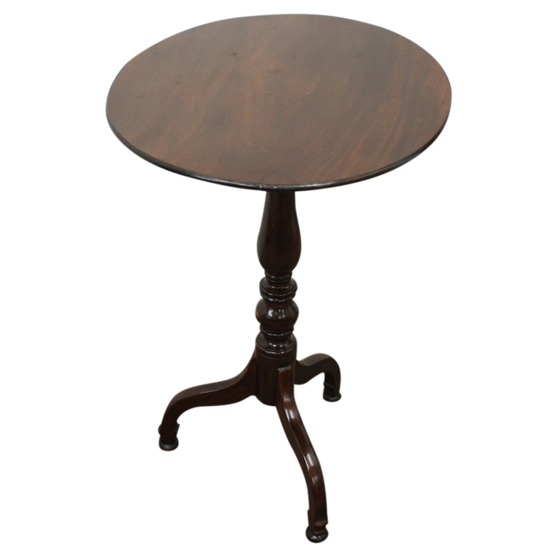 Georgian Mahogany & Yew Occasional Table c.1800 (1 of 7)