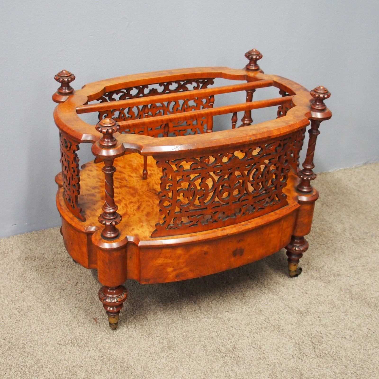 Victorian Satinwood Canterbury (1 of 8) Victorian Satinwood Canterbury (1 of 8)