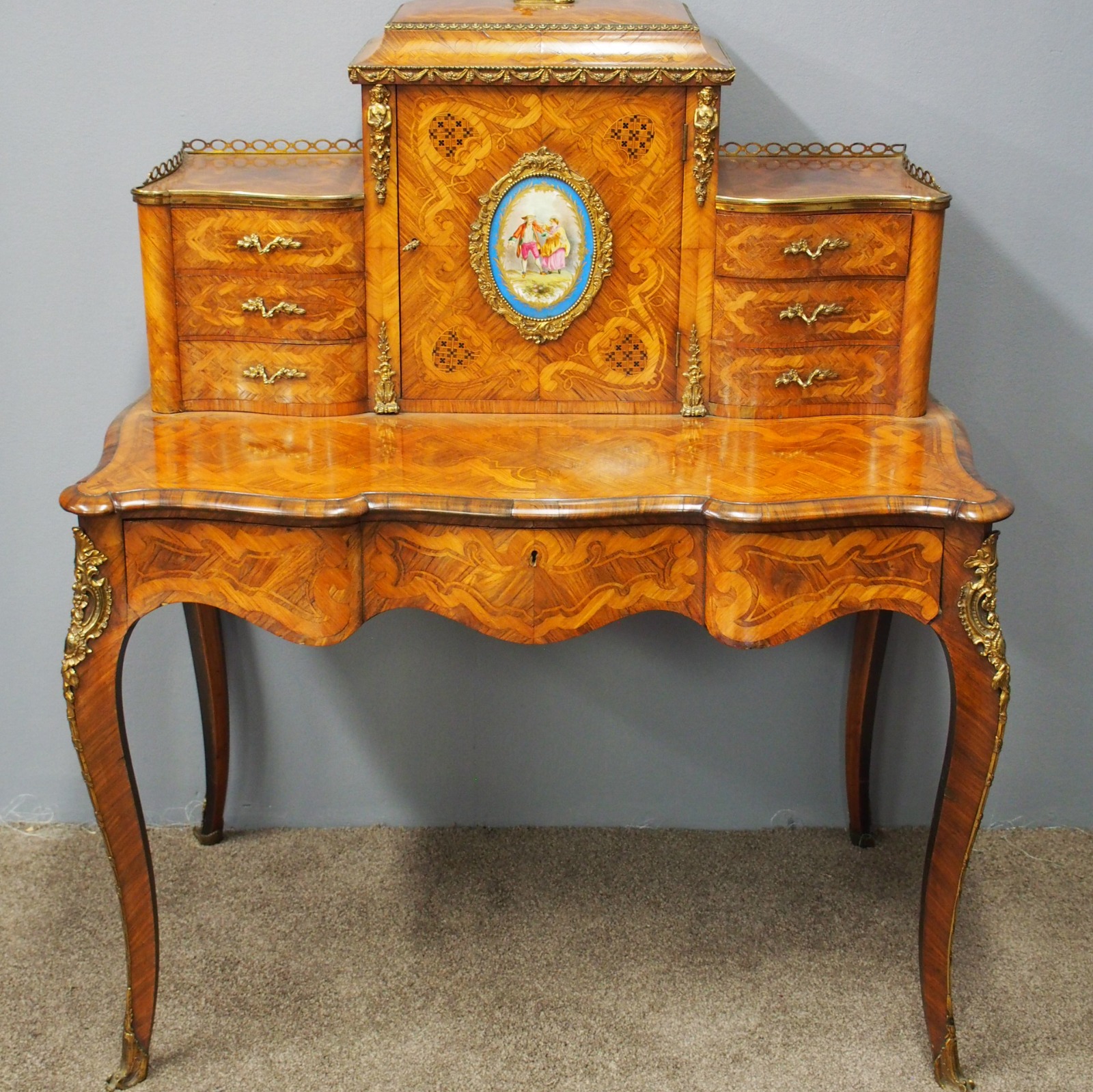Victorian French Bonheur Du Jour by Robert Strachan & Co (1 of 19)