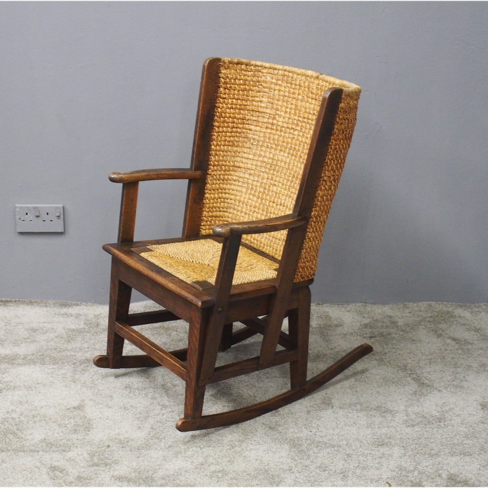 Neat Orkney Rocking Chair c.1930 (1 of 10) Neat Orkney Rocking Chair c.1930 (1 of 10)