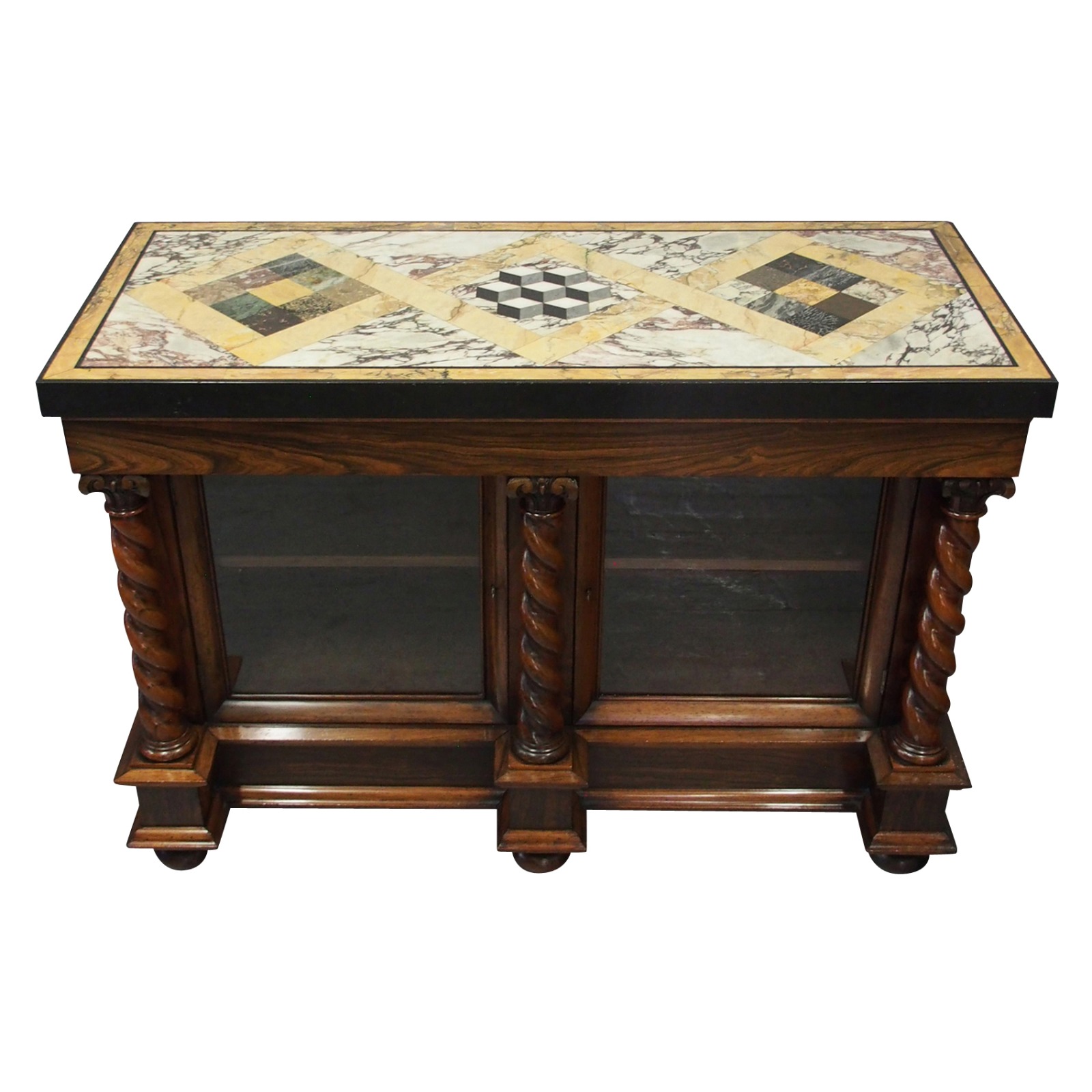 William IV Marble Top Rosewood Cabinet (1 of 13) William IV Marble Top Rosewood Cabinet (1 of 13)