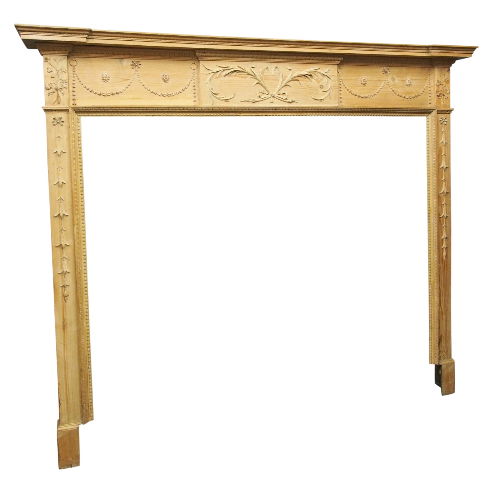 George III Pine Carved Mantelpiece (1 of 7)