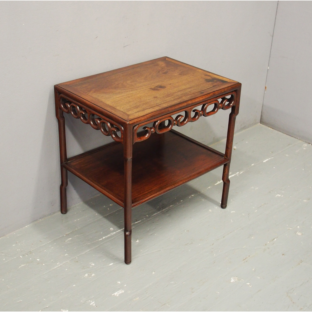 Chinese Huanghuali 2 Tier Table c.1890 (1 of 11) Chinese Huanghuali 2 Tier Table c.1890 (1 of 11)