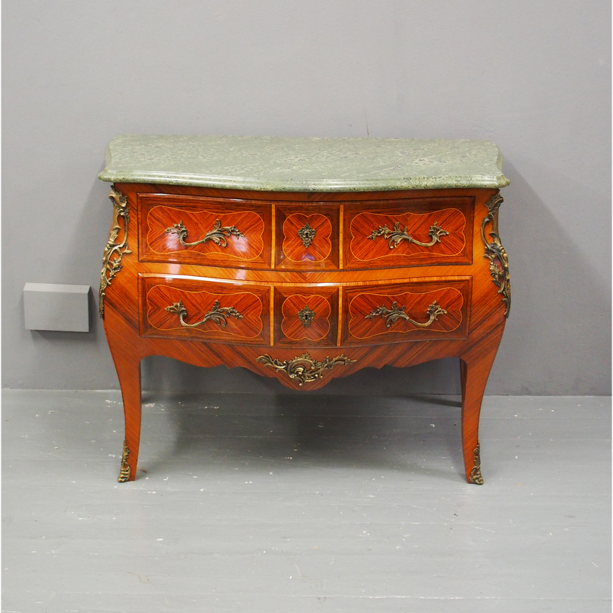 Swedish Kingwood Marble Top Commode (1 of 14)