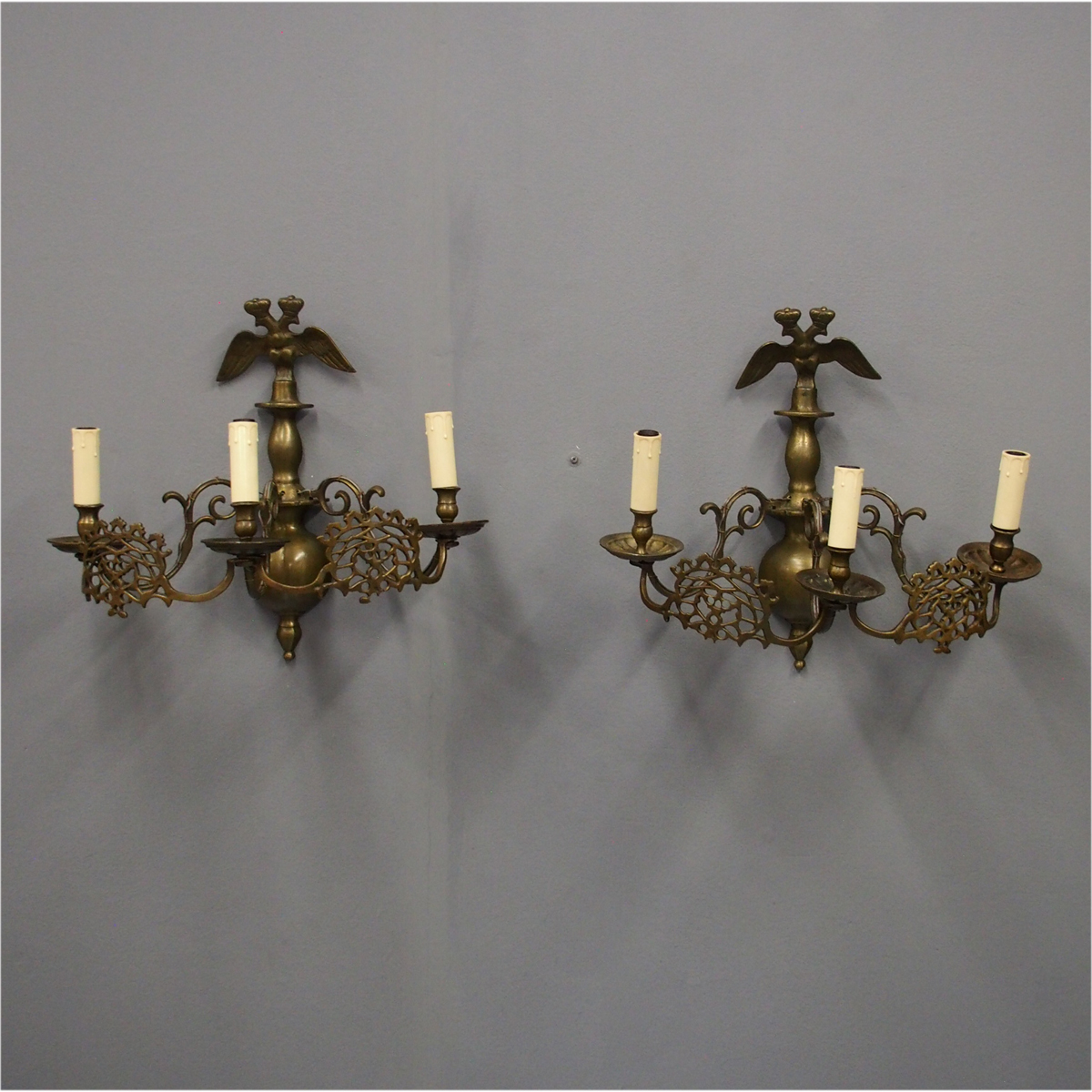 Baroque Style Eagle Bronze Wall Sconces (1 of 1) Baroque Style Eagle Bronze Wall Sconces (1 of 1)