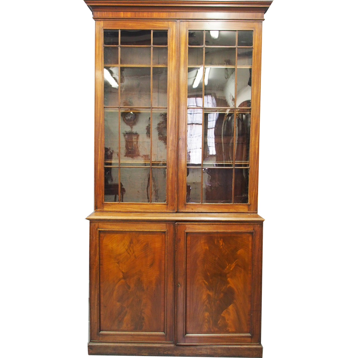 George III Mahogany Cabinet Bookcase (1 of 14) George III Mahogany Cabinet Bookcase (1 of 14)