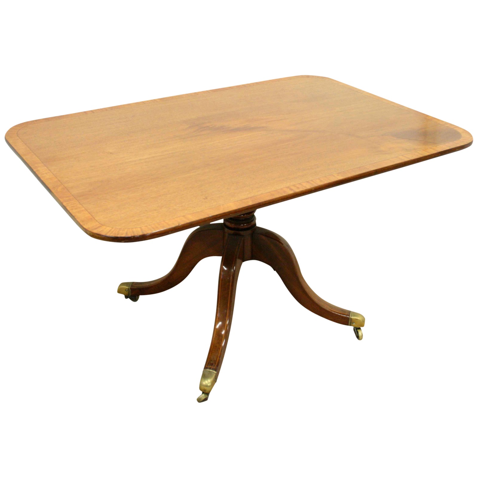 George III Mahogany Snap Top Breakfast Table (1 of 11)