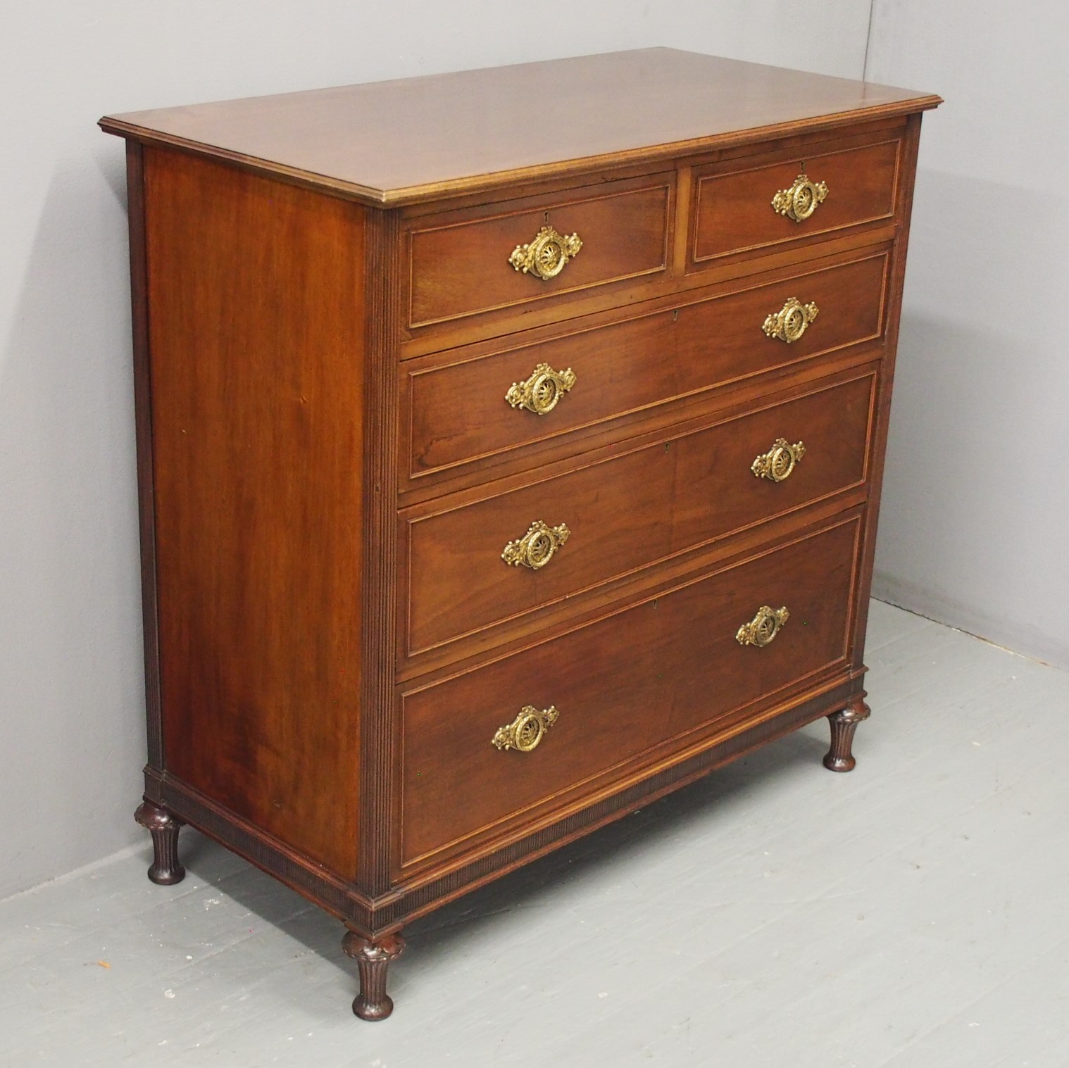 Mahogany Chest of Drawers in Style of Morison & Co (1 of 15)