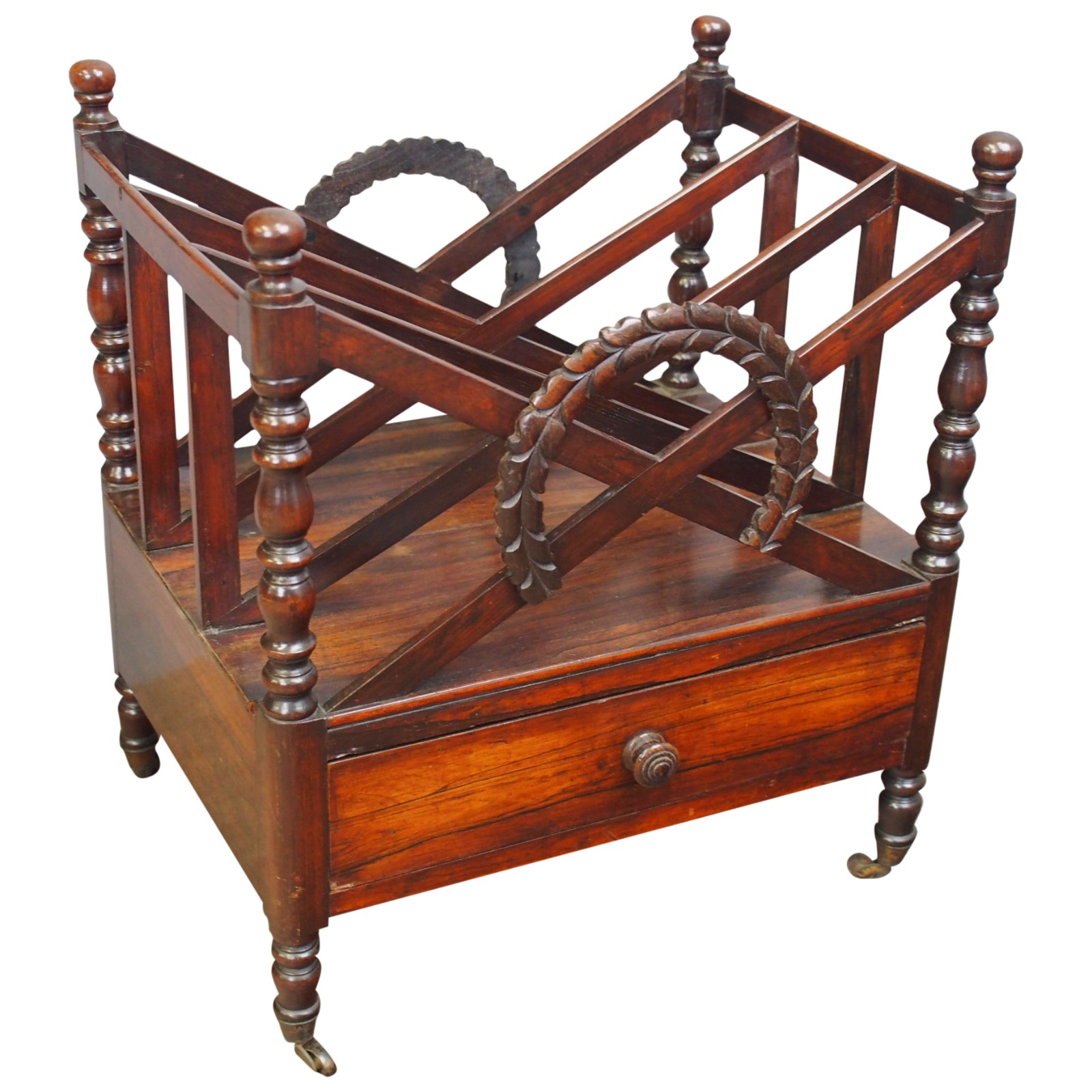 Early George IV Rosewood Canterbury (1 of 10)