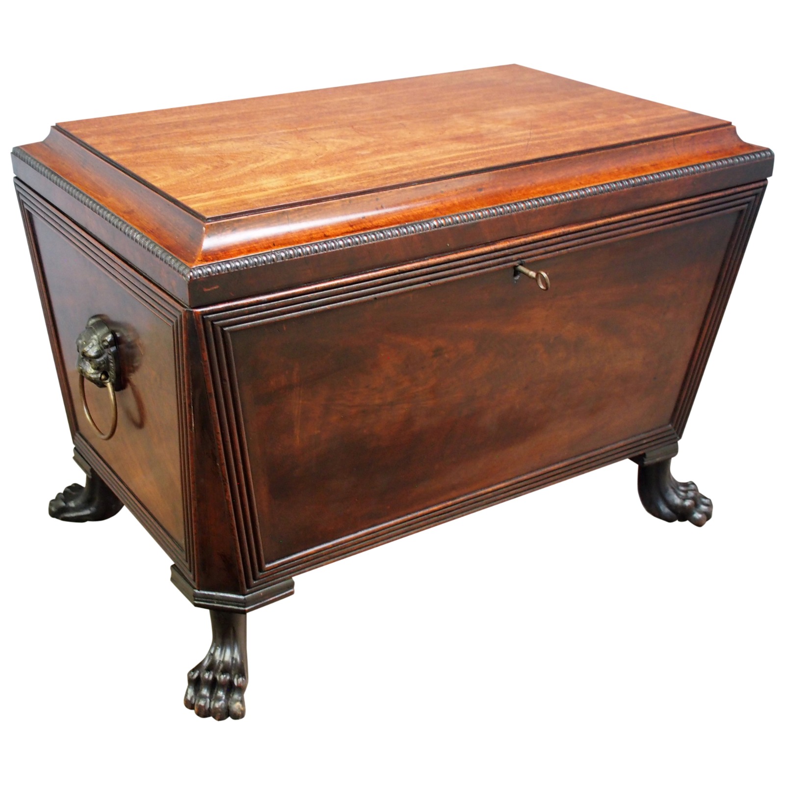 Scottish Mahogany Sarcophagus Wine Cooler c.1810 (1 of 13)